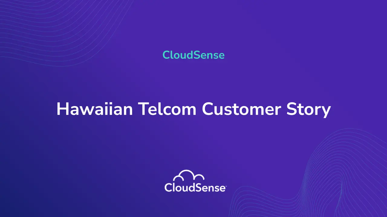 Hawaiian Customer Story CloudSense